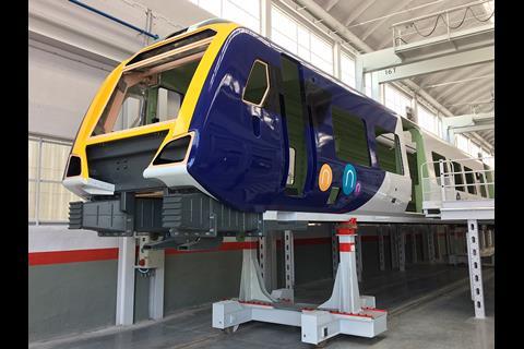 The first of the Civity UK multiple-units ordered for Arriva’s Northern franchise are now under construction at CAF’s factories at Irun and Zaragoza in Spain.
